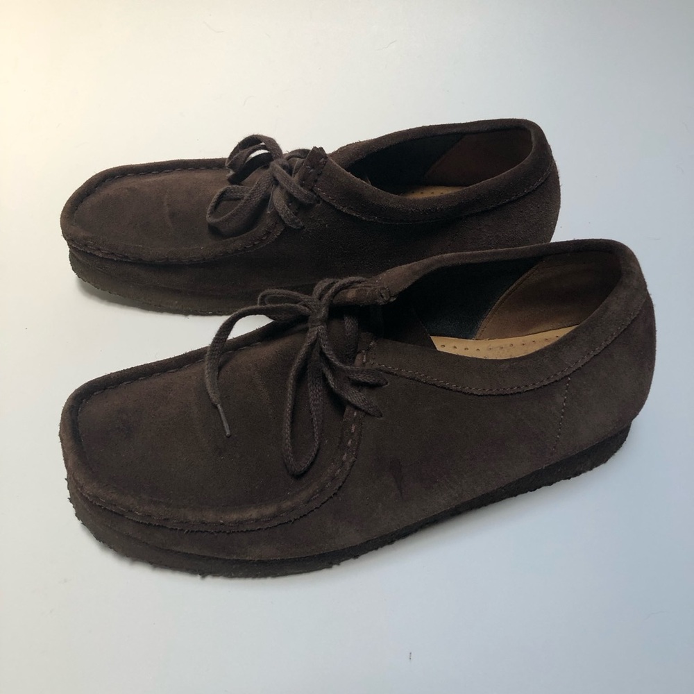 Men’s Clark’s Chukka Wallabees - Brown Suede - Ankle Shoes - 9.5